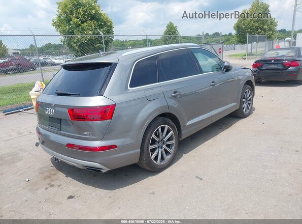WA1LAAF70HD027055 2017 AUDI Q7 Gray Հետևի աջ