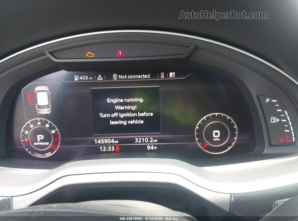 WA1LAAF70HD027055 2017 AUDI Q7 Gray Հետևի նստատեղերի տեսք