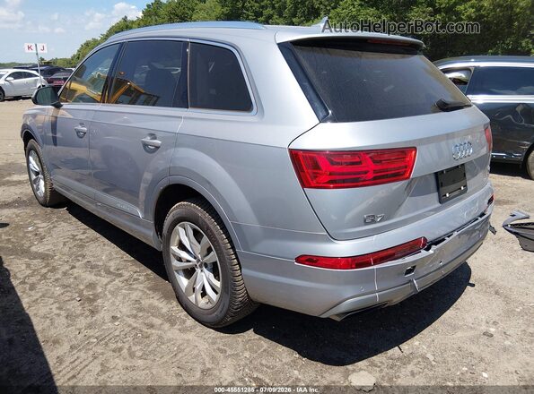 WA1LAAF70HD047239 2017 AUDI Q7 Серебряный Задняя левая четверть