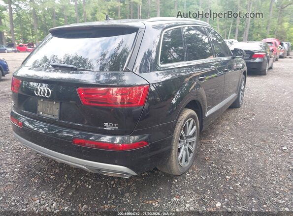 WA1LAAF70HD057334 2017 AUDI Q7 Черный Задняя правая четверть
