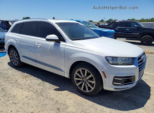 WA1LAAF70JD016384 2018 AUDI Q7 White წინა მარჯვენა