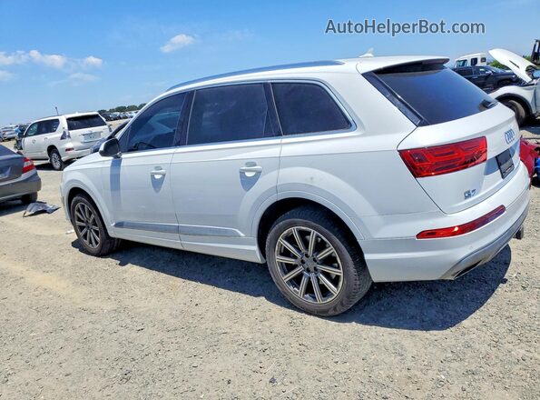 WA1LAAF70JD016384 2018 AUDI Q7 White უკანა მარცხენა