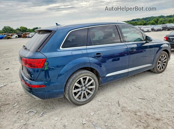 WA1LAAF70JD042984 2018 AUDI Q7 Blue Հետևի աջ