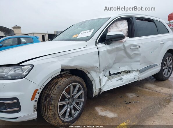 WA1LAAF70JD049921 2018 AUDI Q7 White Դիմացի տեսք
