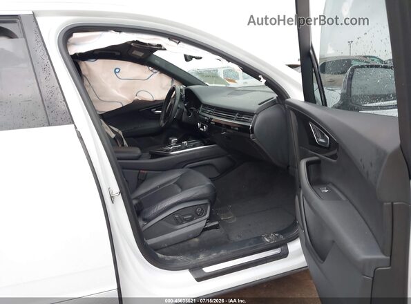 WA1LAAF70JD049921 2018 AUDI Q7 White Սալոնի դիմացի տեսք