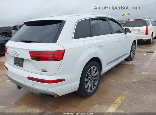 WA1LAAF70JD049921 2018 AUDI Q7 White Հետևի աջ
