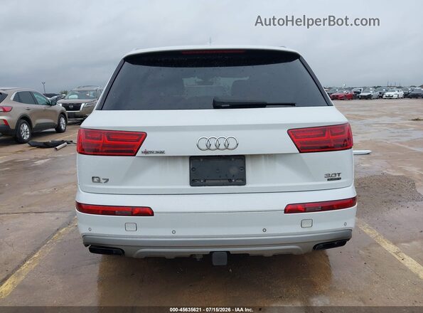 WA1LAAF70JD049921 2018 AUDI Q7 White 