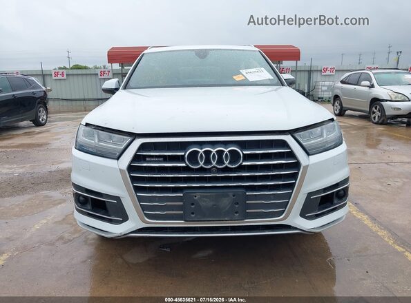 WA1LAAF70JD049921 2018 AUDI Q7 White Սալոնի հետևի տեսք