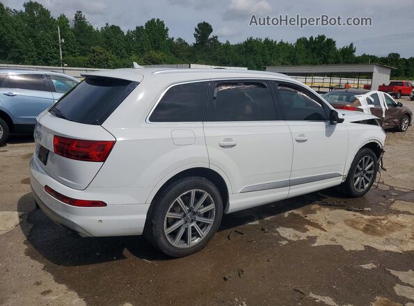 WA1LAAF70KD007329 2019 AUDI Q7 White უკანა მარჯვენა