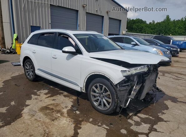 WA1LAAF70KD007329 2019 AUDI Q7 White წინა მარჯვენა