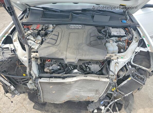 WA1LAAF70KD007329 2019 AUDI Q7 White ძრავის განყოფილების ხედი