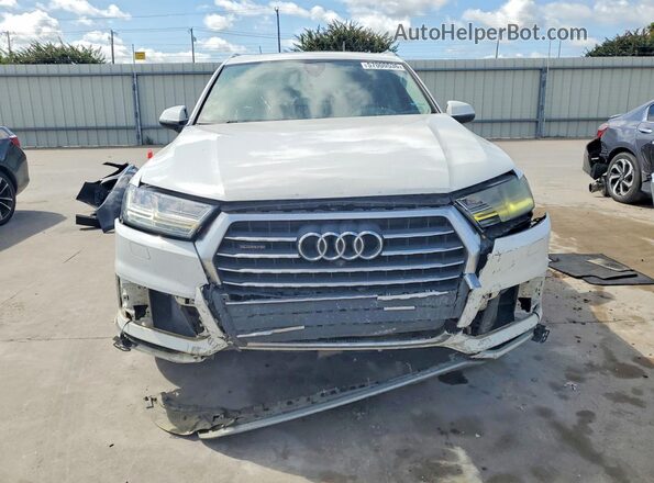 WA1LAAF70KD042968 2019 AUDI Q7 White წინა ხედი