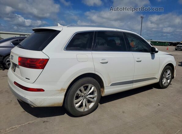 WA1LAAF70KD042968 2019 AUDI Q7 White უკანა მარჯვენა