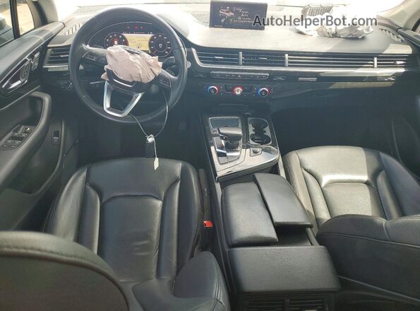 WA1LAAF70KD042968 2019 AUDI Q7 White წინა პანელის ხედი
