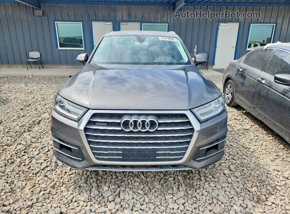 WA1LAAF71HD004559 2017 AUDI Q7 Gray წინა ხედი