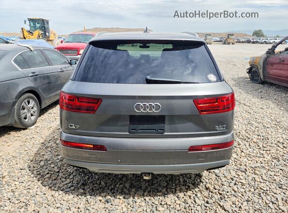 WA1LAAF71HD004559 2017 AUDI Q7 Gray უკანა ხედი