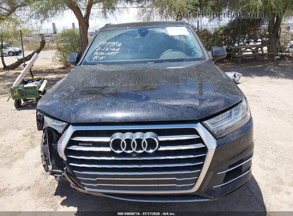 WA1LAAF71HD013357 2017 AUDI Q7 Black Dashboard view