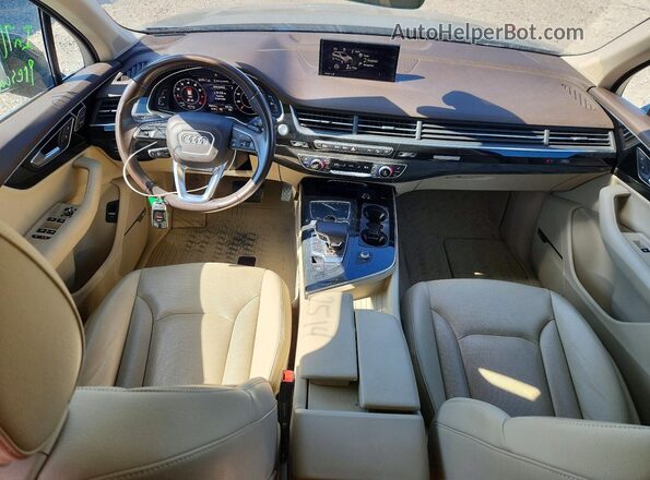 WA1LAAF71JD023019 2018 AUDI Q7 Black Вид панелі приладів