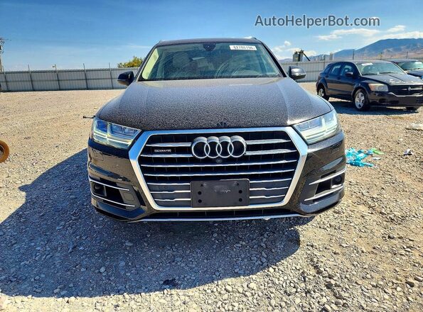 WA1LAAF71JD023019 2018 AUDI Q7 Black Вид спереду