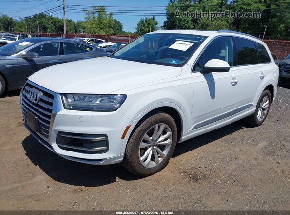 WA1LAAF71JD047756 2018 AUDI Q7 White Front left