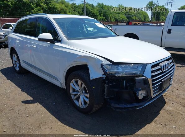 WA1LAAF71JD047756 2018 AUDI Q7 White Front view
