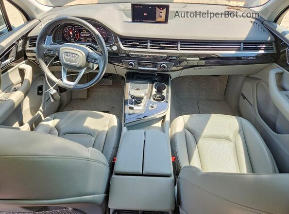 WA1LAAF71KD014872 2019 AUDI Q7 Черный Вид панели приборов