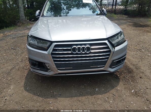 WA1LAAF71KD034622 2019 AUDI Q7 Silver წინა ხედი