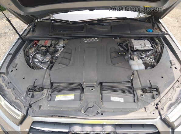 WA1LAAF71KD034622 2019 AUDI Q7 Silver უკანა ხედი