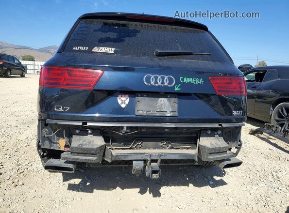 WA1LAAF72HD026103 2017 AUDI Q7 Blue Հետևի տեսք