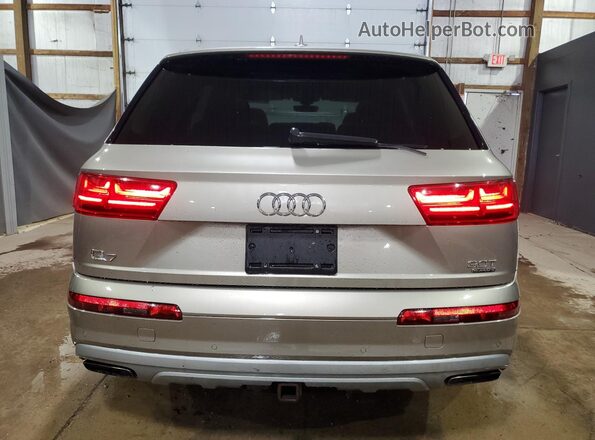 WA1LAAF72HD036033 2017 AUDI Q7 Золотой 