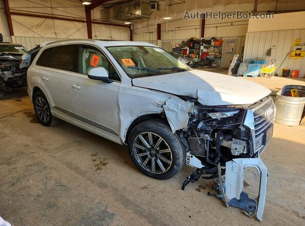 WA1LAAF72KD025184 2019 AUDI Q7 White წინა მარჯვენა