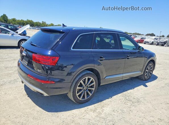 WA1LAAF73HD018320 2017 AUDI Q7 Blue Tył prawy