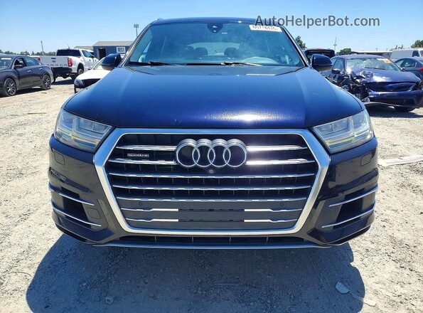 WA1LAAF73HD018320 2017 AUDI Q7 Blue Widok z przodu