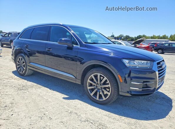 WA1LAAF73HD018320 2017 AUDI Q7 Blue Przód prawy