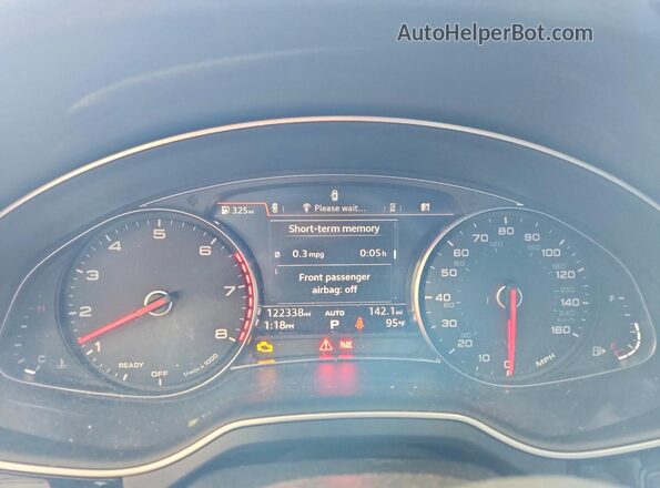WA1LAAF73HD039247 2017 AUDI Q7 Silver Սարքավորումների վահանակի տեսք