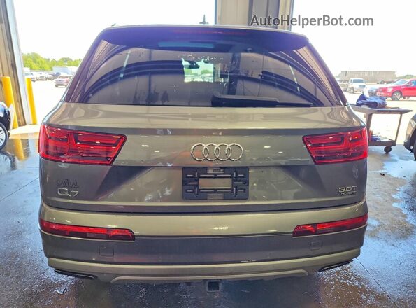 WA1LAAF73HD039247 2017 AUDI Q7 Silver Հետևի տեսք