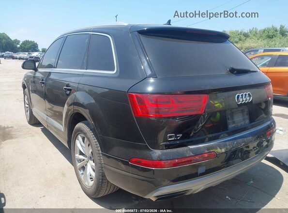 WA1LAAF73HD048126 2017 AUDI Q7 Black Rear left