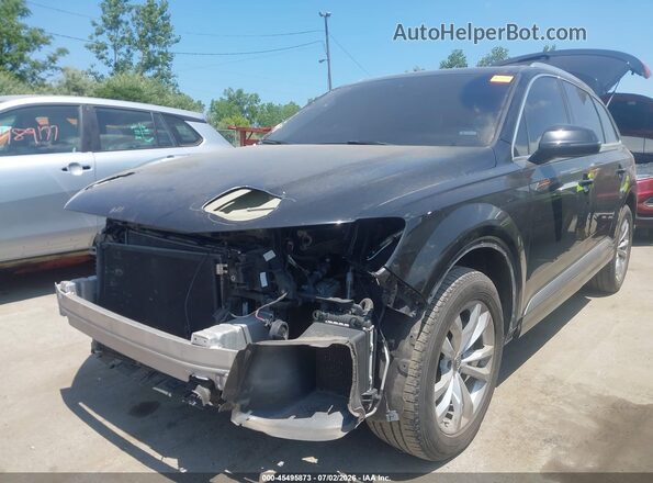 WA1LAAF73HD048126 2017 AUDI Q7 Black Front view