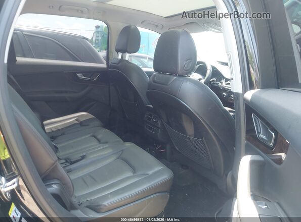 WA1LAAF73HD048126 2017 AUDI Q7 Black VIN sticker view