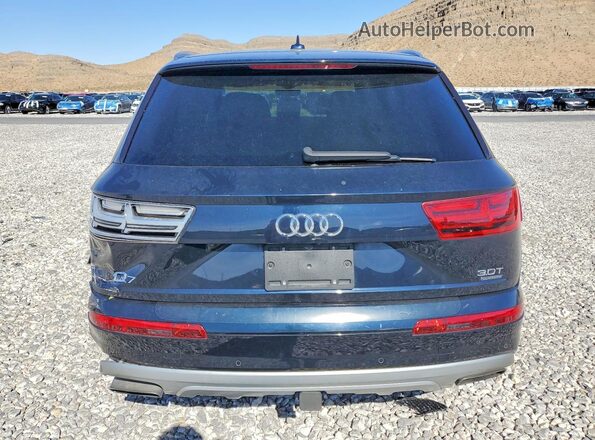 WA1LAAF73HD054900 2017 AUDI Q7 Black უკანა ხედი