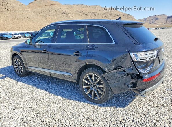 WA1LAAF73HD054900 2017 AUDI Q7 Black უკანა მარცხენა