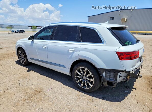 WA1LAAF73HD057683 2017 AUDI Q7 White Tył lewy