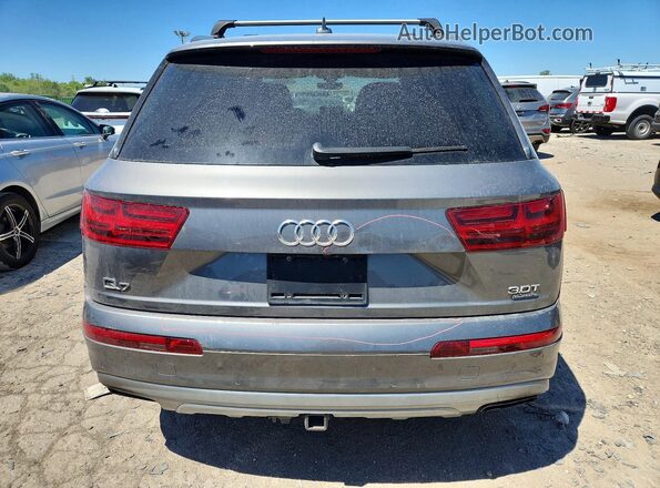 WA1LAAF74HD012171 2017 AUDI Q7 Gray უკანა ხედი
