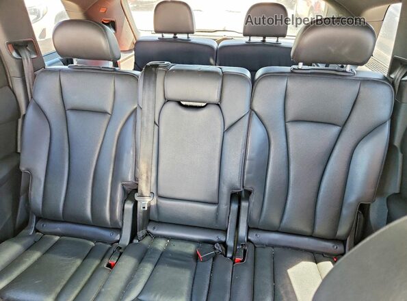 WA1LAAF74HD012171 2017 AUDI Q7 Gray უკანა სავარძლების ხედი