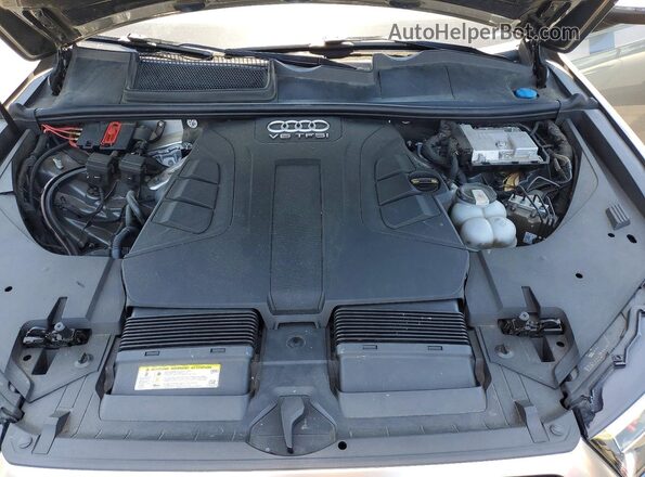 WA1LAAF74HD046479 2017 AUDI Q7 Gray Widok komory silnika