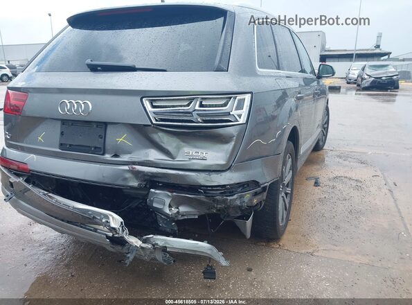 WA1LAAF74JD002570 2018 AUDI Q7 Серый Вид спереди
