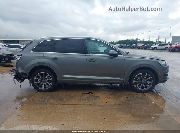 WA1LAAF74JD002570 2018 AUDI Q7 Серый Вид задней части салона