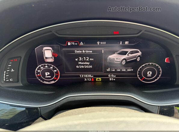 WA1LAAF74JD004268 2018 AUDI Q7 Silver Դիմացի տեսք