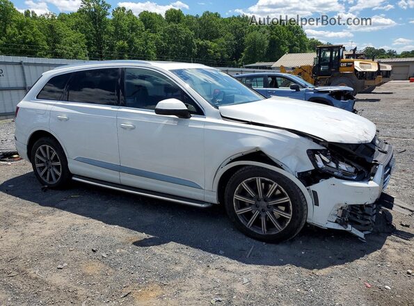 WA1LAAF74JD030238 2018 AUDI Q7 White Передня права чверть