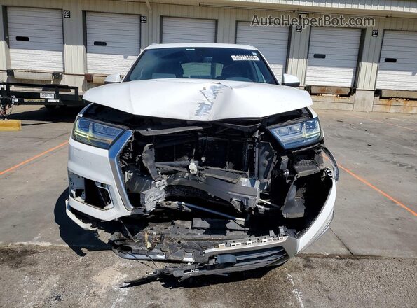 WA1LAAF74JD040431 2018 AUDI Q7 White Vista frontal